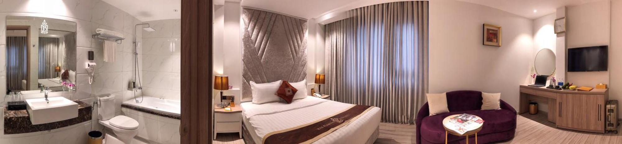 8B Hotel & Spa โฮจิมินห์ซิตี้ ภายนอก รูปภาพ